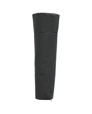 Housse de chauffage en forme de pyramide noir 86x47x241 cm | Mobilier & Déco