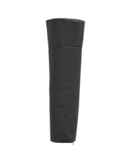 Housse de chauffage en forme de pyramide noir 86x47x241 cm | Mobilier & Déco