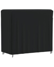 Housse pour portant de bois de chauffage noir 122x61x106 cm | Mobilier & Déco
