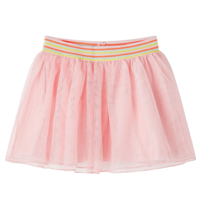 Jupe avec tulle pour enfants rose clair 140 | Mobilier & Déco