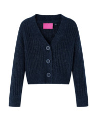 Cardigan tricoté pour enfants bleu marine 92 | Mobilier & Déco