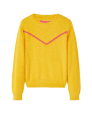 Pull-over tricoté pour enfants ocre foncé 92 | Mobilier & Déco