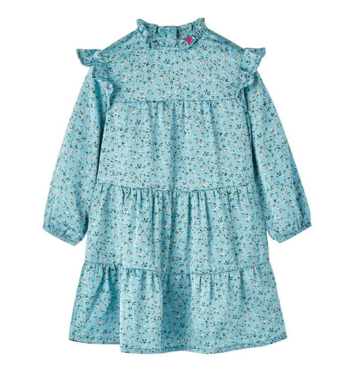 Robe enfants à manches longues bleu 116 | Mobilier & Déco