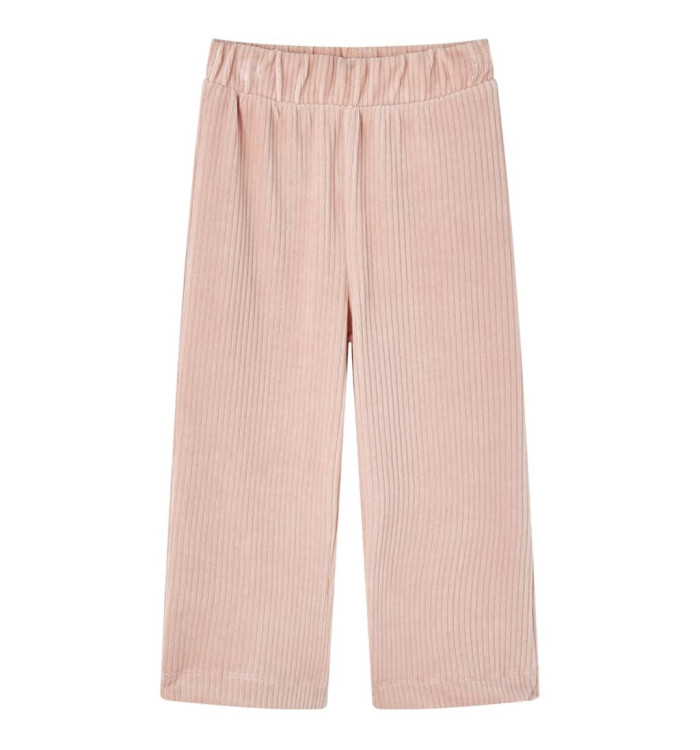 Pantalons pour enfants velours côtelé rose clair 116 | Mobilier & Déco