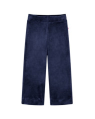 Pantalons pour enfants velours bleu foncé 140 | Mobilier & Déco