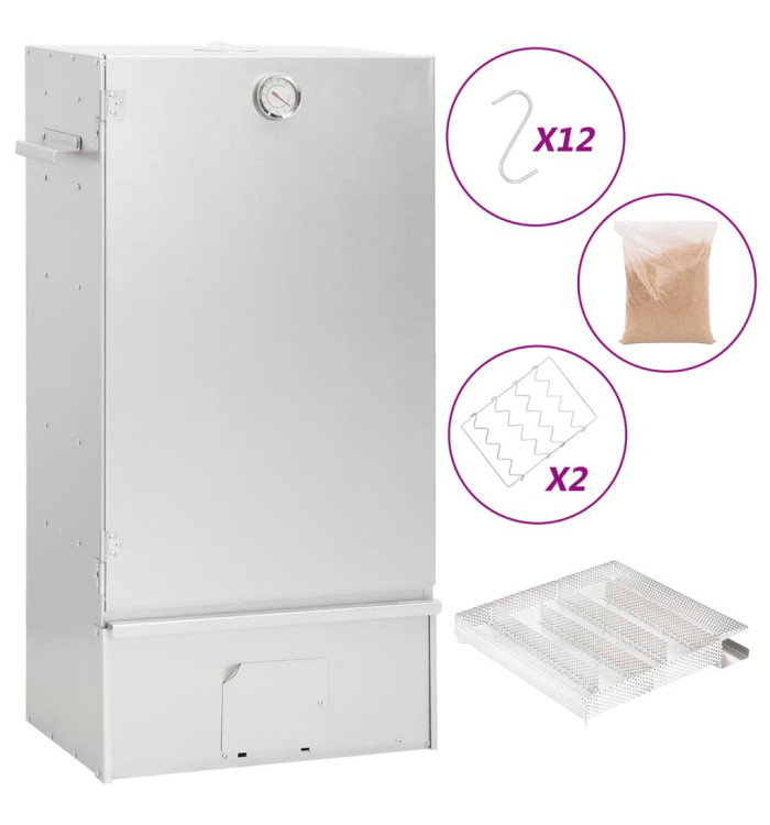 Fumoir à four à BBQ générateur de fumée froide acier galvanisé | Mobilier & Déco