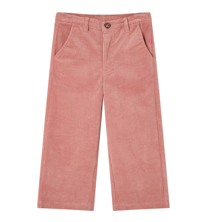Pantalons pour enfants velours côtelé rose ancien 140 | Mobilier & Déco
