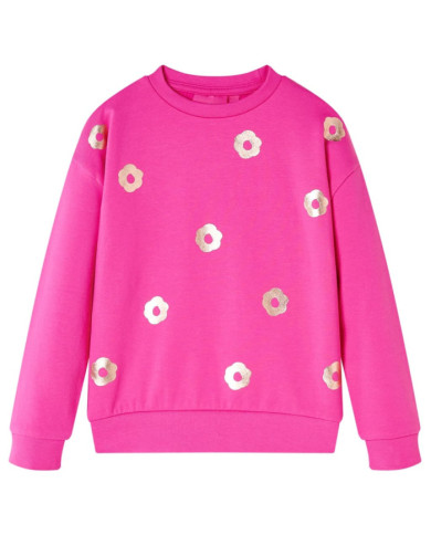 Sweatshirt pour enfants rose foncé 140 | Mobilier & Déco