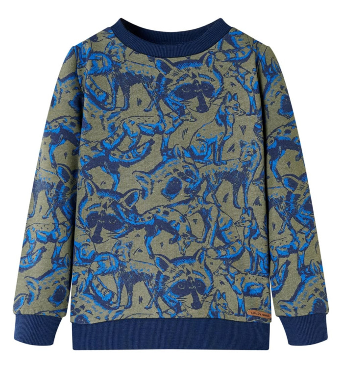 Sweatshirt pour enfants kaki 92 | Mobilier & Déco