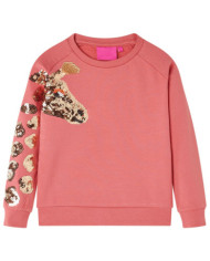 Sweatshirt pour enfants rose ancien 104 | Mobilier & Déco