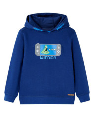 Sweatshirt à capuche pour enfants bleu foncé 92 | Mobilier & Déco