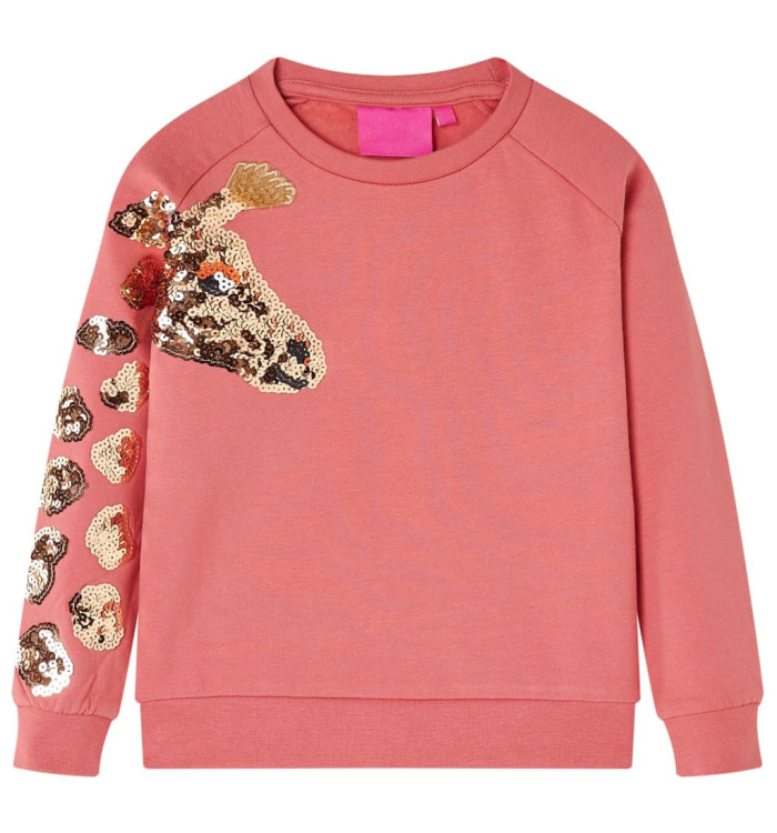 Sweatshirt pour enfants rose ancien 128 | Mobilier & Déco