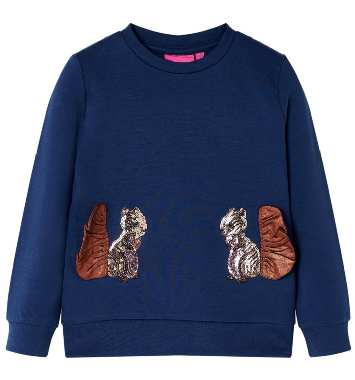 Sweatshirt pour enfants bleu marine 92 | Mobilier & Déco