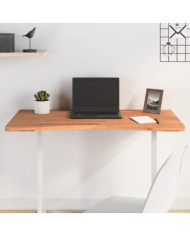 Dessus de bureau 100x(45-50)x2,5 cm bois massif de hêtre | Mobilier & Déco