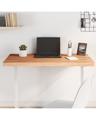Dessus de table 100x60x4 cm rectangulaire bois massif de hêtre | Mobilier & Déco