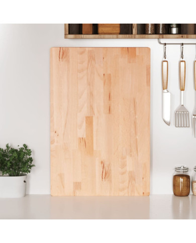 Planche à découper 60x40x4 cm bois massif de hêtre | Mobilier & Déco