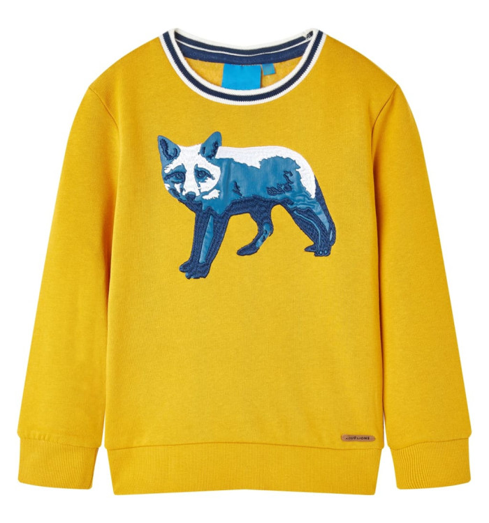 Sweatshirt pour enfants ocre 92 | Mobilier & Déco