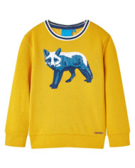 Sweatshirt pour enfants ocre 92 | Mobilier & Déco