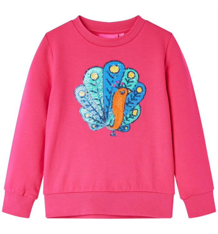 Sweatshirt pour enfants rose vif 92 | Mobilier & Déco