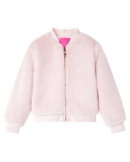 Veste pour enfants fausse fourrure rose douce 92 | Mobilier & Déco