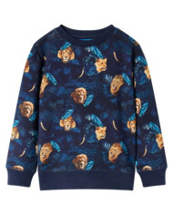 Sweatshirt pour enfants bleu marine 104 | Mobilier & Déco