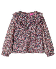 Chemise pour enfants à manches longues rose foncé 140 | Mobilier & Déco