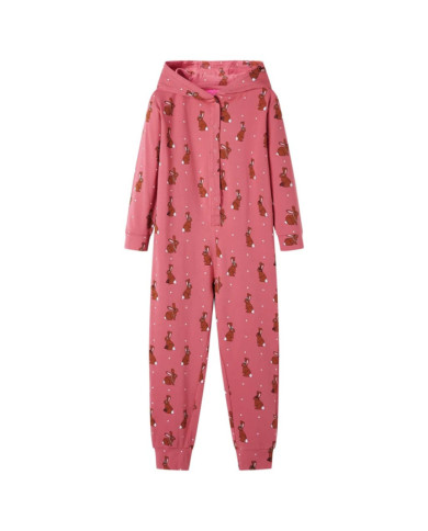 Combinaison à capuche pour enfants vieux rose 104 | Mobilier & Déco