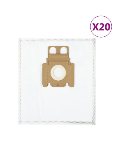 Sacs d’aspirateur pour Miele K 20 pcs | Mobilier & Déco
