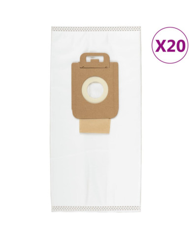 Sacs d’aspirateur pour Nilfisk King 20 pcs | Mobilier & Déco