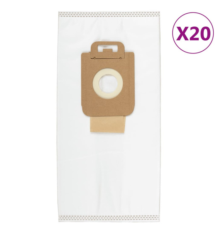 Sacs d’aspirateur pour Nilfisk King 20 pcs | Mobilier & Déco