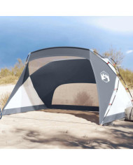 Tente de plage gris 274x178x170/148 cm 185T polyester | Mobilier & Déco