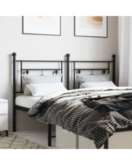 Tête de lit métal noir 160 cm | Mobilier & Déco