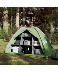 Tente de rangement avec 9 compartiments vert imperméable | Mobilier & Déco