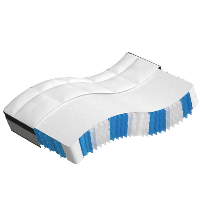 Matelas à ressorts ensachés moyen plus 100x200 cm | Mobilier & Déco