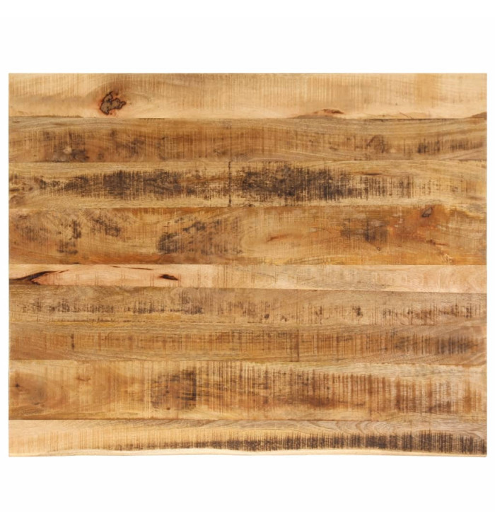 Dessus de table 110x80x2,5cm bord vif bois massif manguier brut | Mobilier & Déco