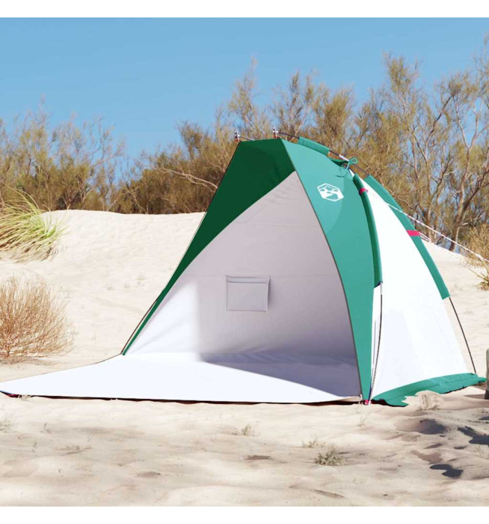 Tente de plage vert d'eau 268x223x125 cm 185T polyester | Mobilier & Déco