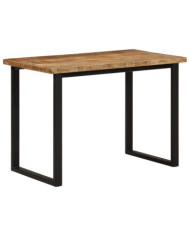 Table à manger 110x55x75 cm bois de manguier massif | Mobilier & Déco