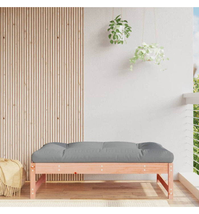 Repose-pied de jardin 120x80 cm massif de douglas | Mobilier & Déco