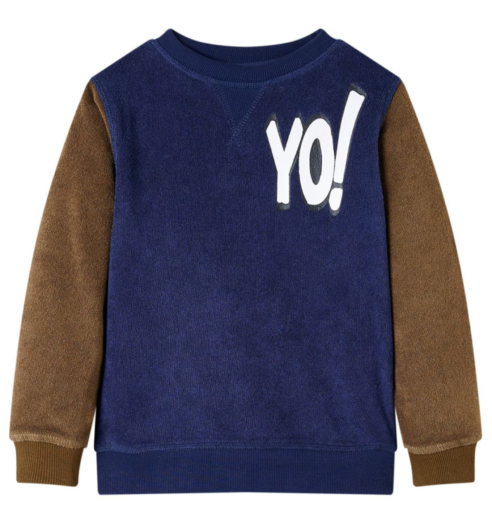 Sweatshirt pour enfants bleu marine foncé 104 | Mobilier & Déco
