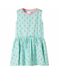Robe pour enfants avec cordon de serrage menthe claire 92 | Mobilier & Déco