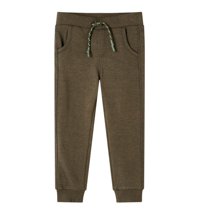 Pantalon de survêtement pour enfants mélange kaki 128 | Mobilier & Déco