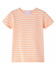 T-shirt pour enfants orange néon 140 | Mobilier & Déco