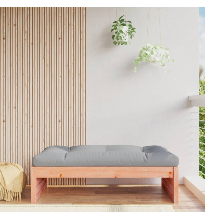 Repose-pied de jardin 120x80 cm massif de douglas | Mobilier & Déco
