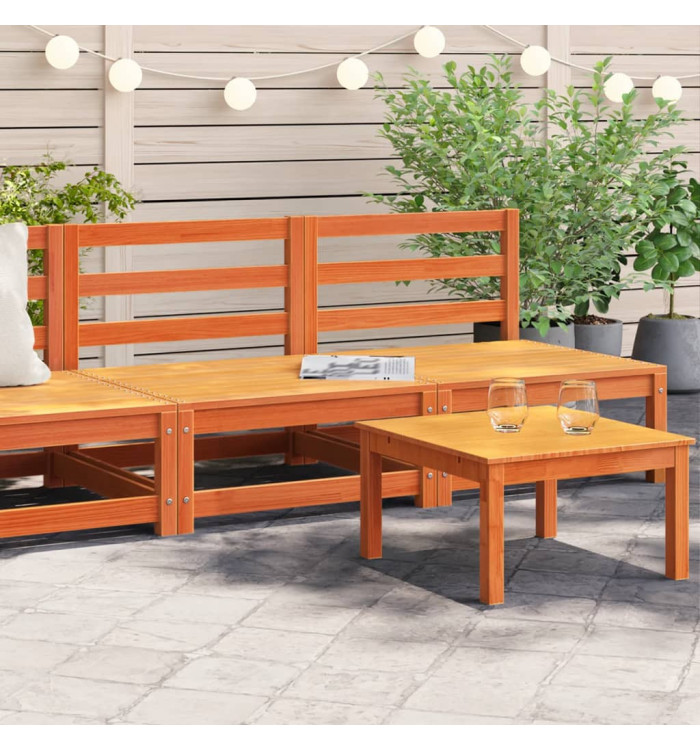 Canapés de jardin sans accoudoirs 2 pcs bois de pin massif | Mobilier & Déco