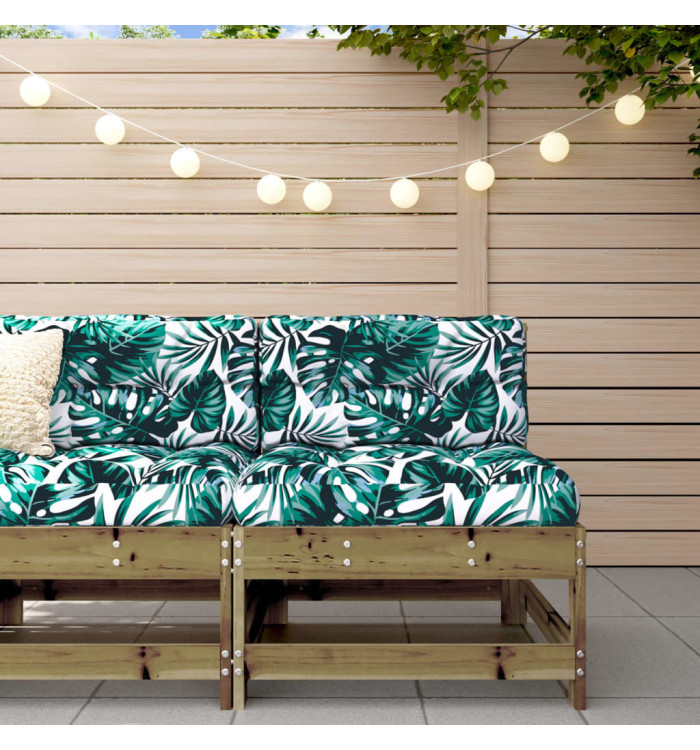 Canapé central de jardin bois de pin imprégné | Mobilier & Déco