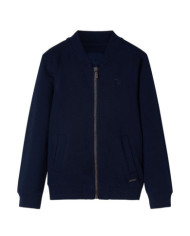 Sweatshirt pour enfants avec fermeture éclair bleu marine 116 | Mobilier & Déco