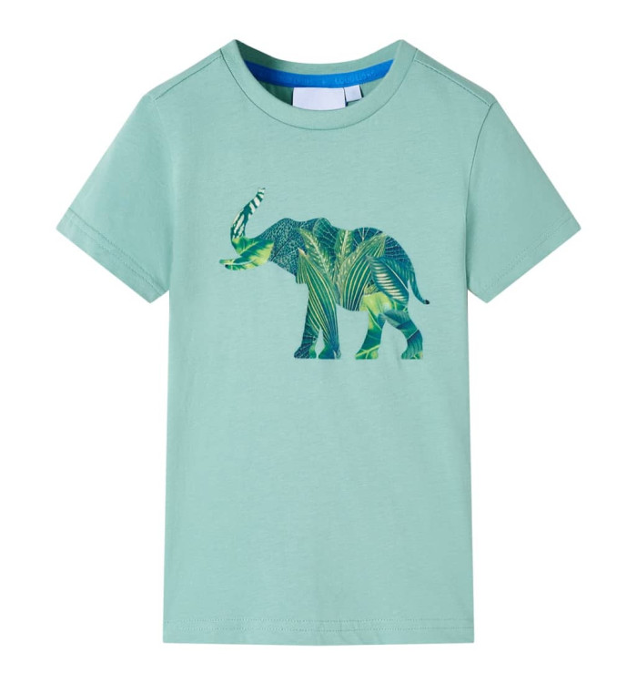 T-shirt pour enfants kaki clair 92 | Mobilier & Déco