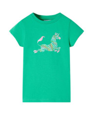 T-shirt pour enfants vert 140 | Mobilier & Déco