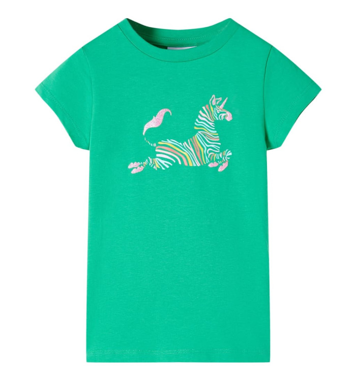 T-shirt pour enfants vert 116 | Mobilier & Déco