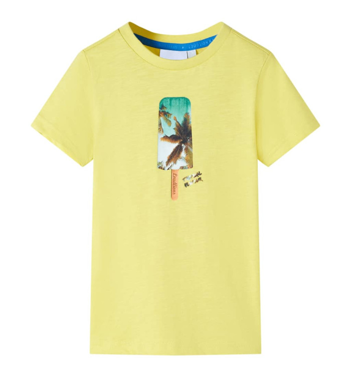 T-shirt pour enfants jaune 92 | Mobilier & Déco